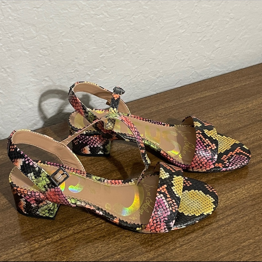 Sam Edelman Iris Snakeskin sandals